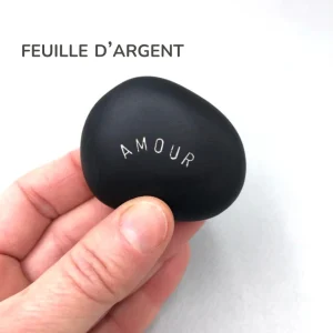 Galet précieux sur-mesure en ébène